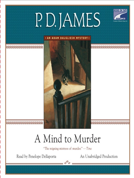 Cover image for A Mind to Murder